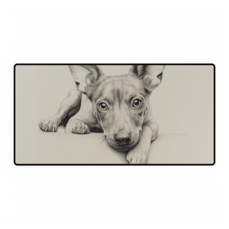 American Hairless Terrier Mouse Pad Desk Mat