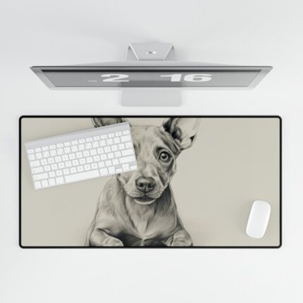 American Hairless Terrier Mouse Pad Desk Mat