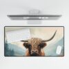 Highland Cows Mouse Pad Desk Mat