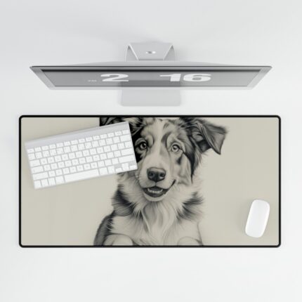 Australian Shepherd Dog Mouse Pad Desk Mat