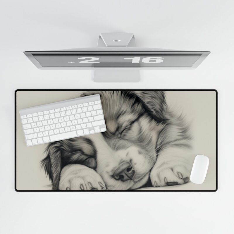 Australian Shepherd Dog Mouse Pad Desk Mat