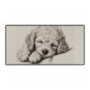 Poodle Mouse Pad Desk Mat