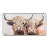 Highland Cows Mouse Pad Desk Mat