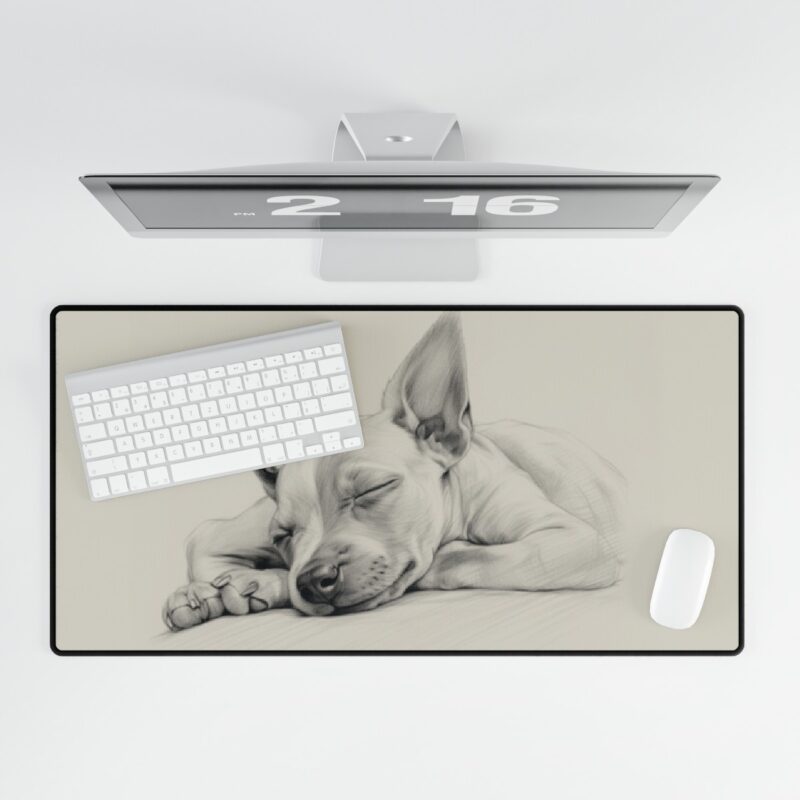 American Hairless Terrier Mouse Pad Desk Mat