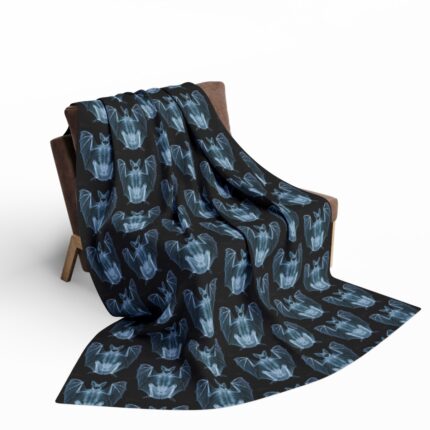 Bat Xray Arctic Fleece Blanket