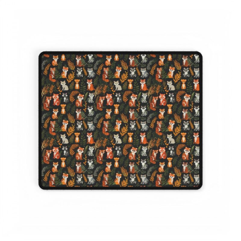 Cute Wild Garden Animals Mouse Pad Desk Mat