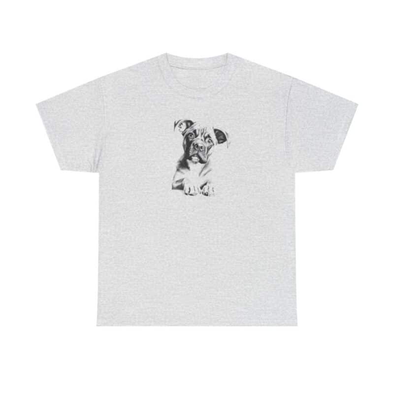 Boxer Soul Sketch Dog Owner T-Shirt