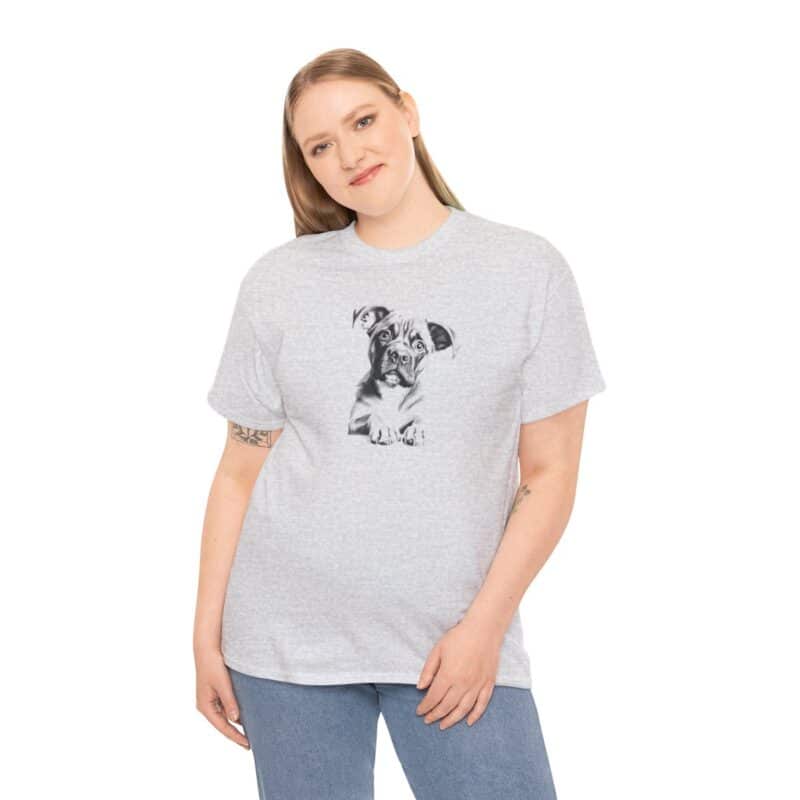 Boxer Soul Sketch Dog Owner T-Shirt