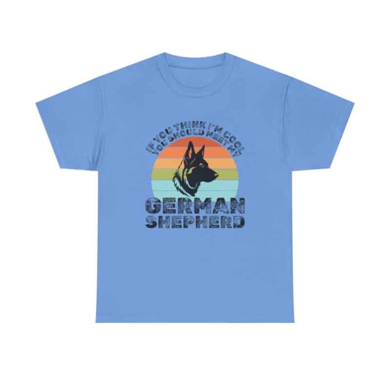 Cool Unisex German Shepherd Tshirt - Perfect for an Alsatian owner or as a gift.