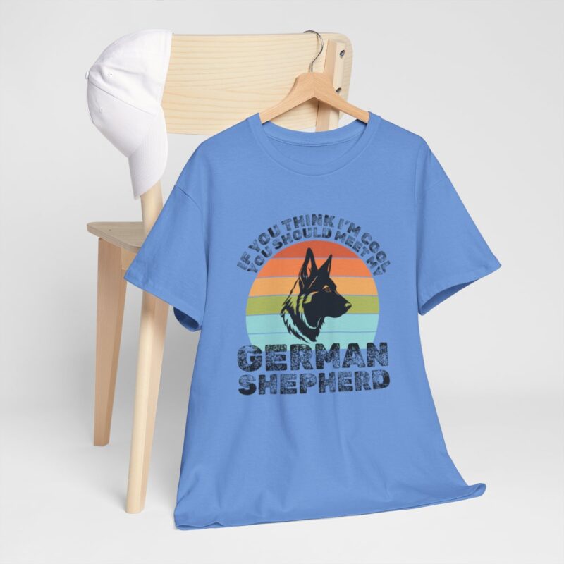 Cool Unisex German Shepherd Tshirt - Perfect for an Alsatian owner or as a gift.