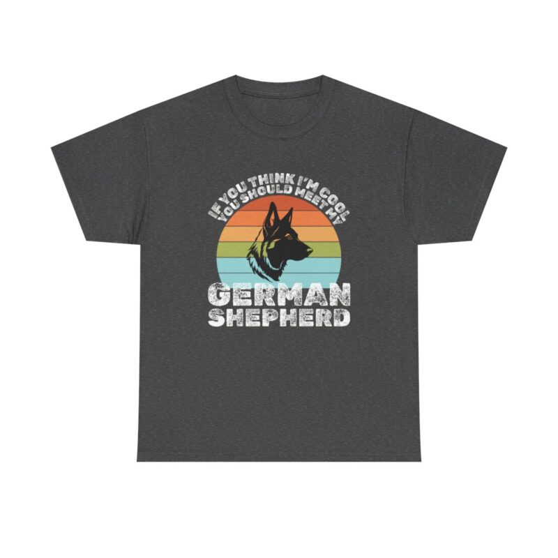 Cool Unisex German Shepherd Tshirt - Perfect for an Alsatian owner or as a gift.