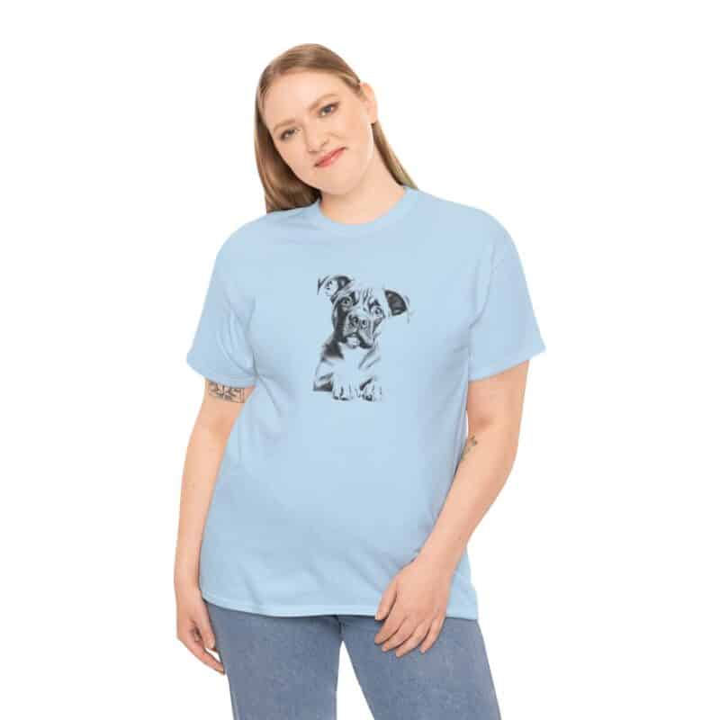 Boxer Soul Sketch Dog Owner T-Shirt