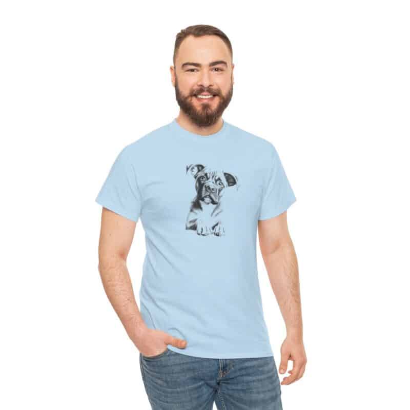 Boxer Soul Sketch Dog Owner T-Shirt