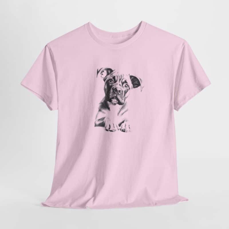 Boxer Soul Sketch Dog Owner T-Shirt