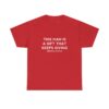 Griselda Blanco Quote T-Shirt - This Man is a Gift that Keeps Giving