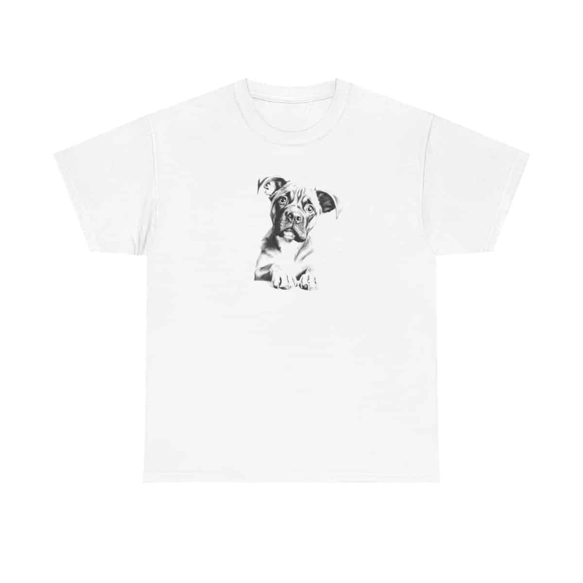 Boxer Soul Sketch Dog Owner T-Shirt