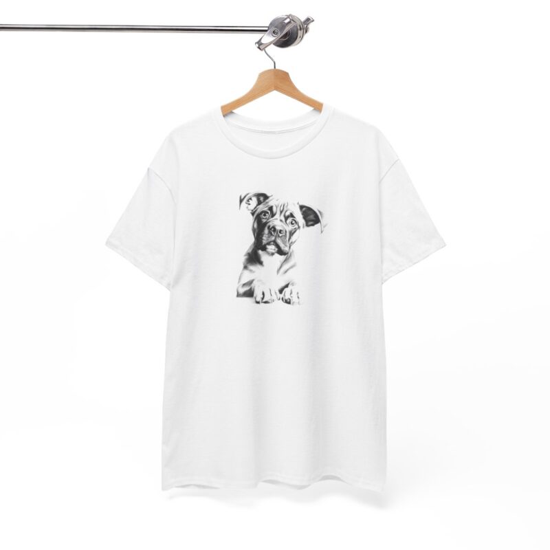 Boxer Soul Sketch Dog Owner T-Shirt