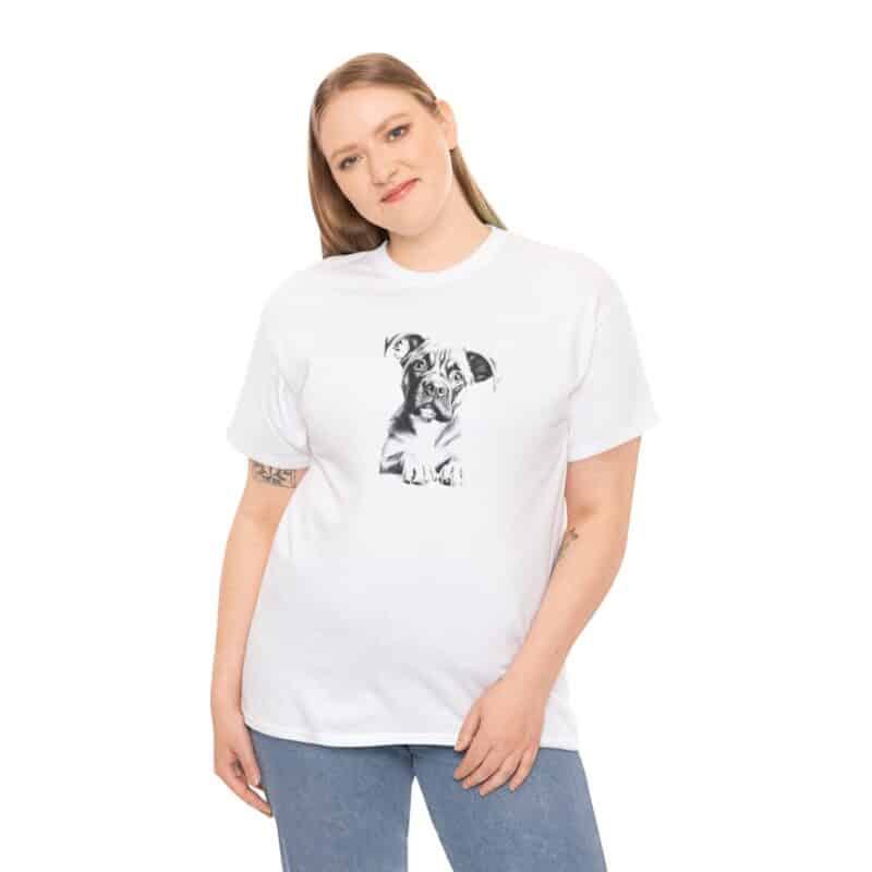 Boxer Soul Sketch Dog Owner T-Shirt