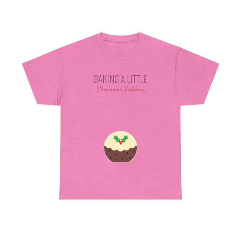 Baking a Little Christmas Pudding Pregnancy Announcement Shirt