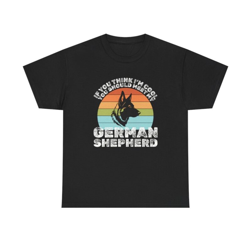 Cool Unisex German Shepherd Tshirt - Perfect for an Alsatian owner or as a gift.