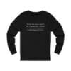 Funny Awkward Bat Meme VLong Sleeve Tee