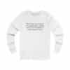 Funny Awkward Bat Meme VLong Sleeve Tee