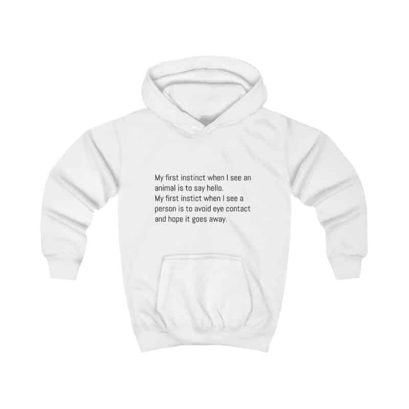 Funny Animal Lover Kids Hoodie