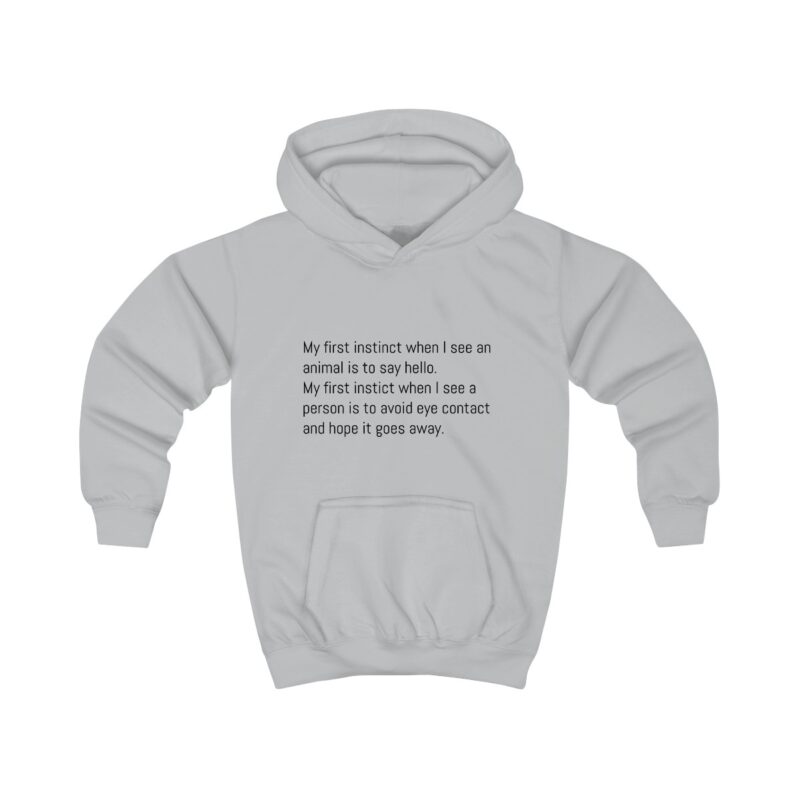 Funny Animal Lover Kids Hoodie