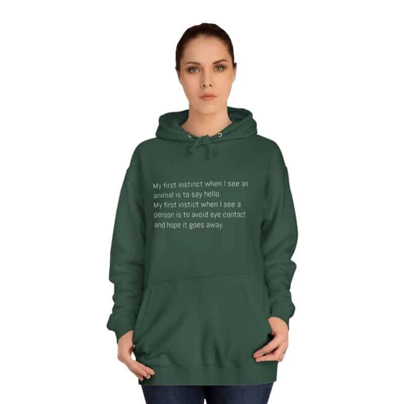 Funny Animal Lover Hoodie