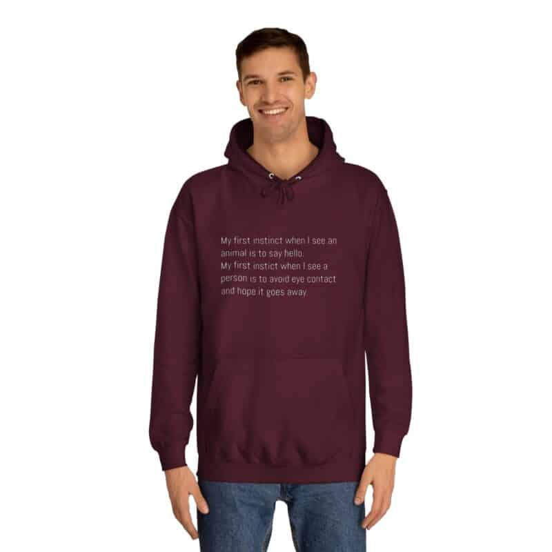 Funny Animal Lover Hoodie