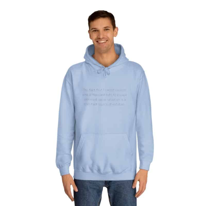 Funny Awkward Bat Meme Hoodie