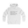 Funny Animal Lover Girlie College Hoodie