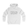 Funny Awkward Bat Meme Girlie College Hoodie