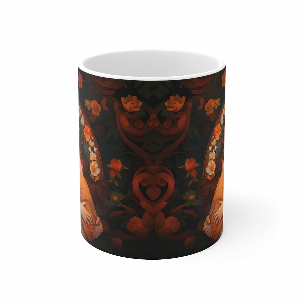 Art Deco Mother and Child Mug