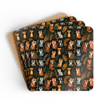 Adorable Garden Animals Coaster Set