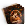 Art Deco Mother and Child Coaster Set