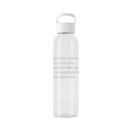 Funny Animal Lover Sky Water Bottle