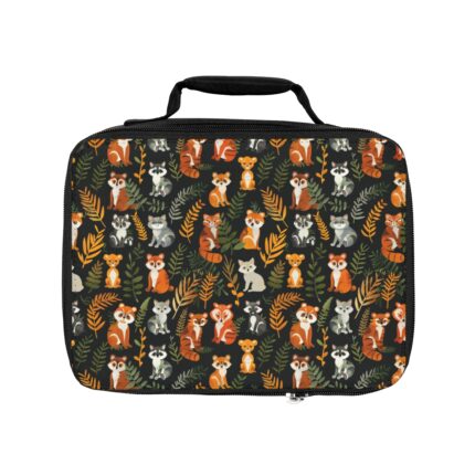 Adorable Wild Garden Animals Lunch Bag