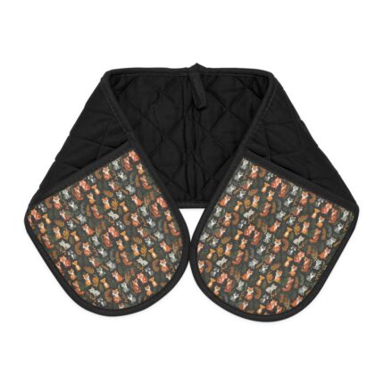 Adorable Wild Garden Animals Oven Mitts