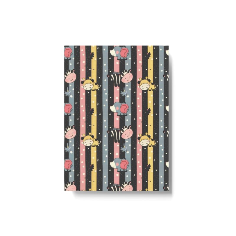 Cute Safari Animals Hard-Backed Journal