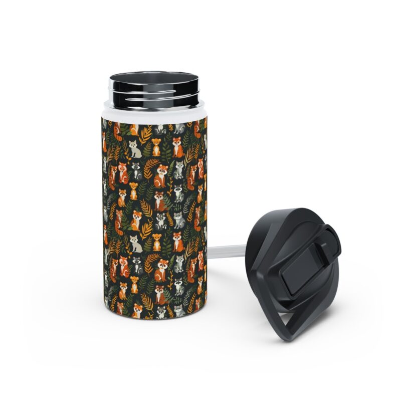 Adorable Wild Garden Animals Stainless Steel Water Bottle