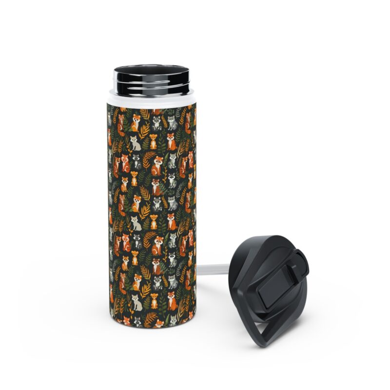 Adorable Wild Garden Animals Stainless Steel Water Bottle