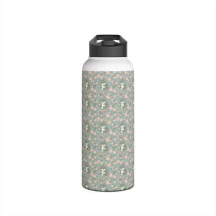 Vintage Possum Print Stainless Steel Water Bottle