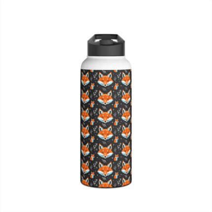 Cute Foxes Stainless Steel Water Bottle