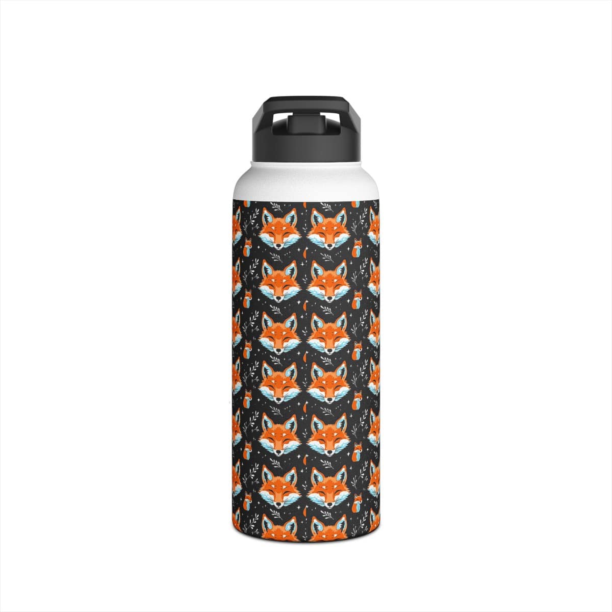 Cute Foxes Stainless Steel Water Bottle