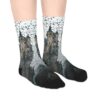 Bat Vampire Castle Socks