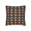 Cute Foxes Square Double-Sided Cushion Cover