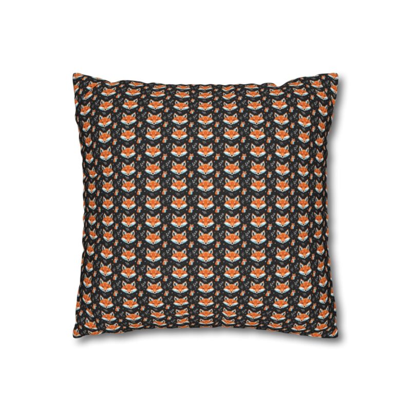 Cute Foxes Square Double-Sided Cushion Cover