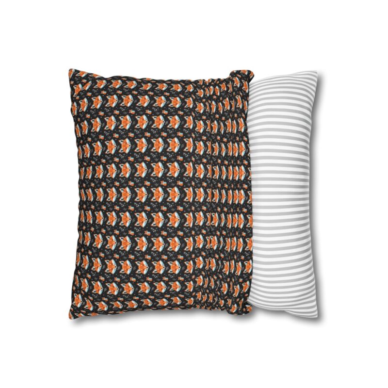 Cute Foxes Square Double-Sided Cushion Cover