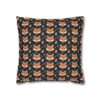 Cute Foxes Square Double-Sided Cushion Cover